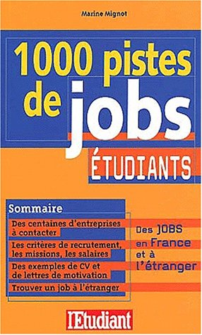 1000 pistes de jobs étudiants