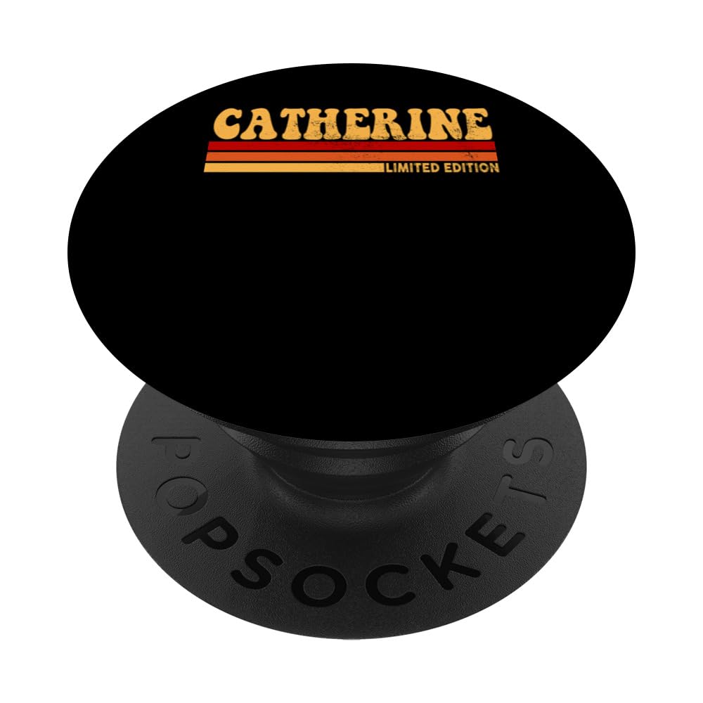 Catherine Name Personalized Idea Women Vintage Catherine PopSockets Swappable PopGrip