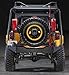 Body Armor 4x4 (JK-2395) Black Steel Rear Bumper with Adjustable Pin for Jeep Wrangler JK