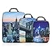 Strapo Packing Cube Set - 3 Sizes travel organizer set - Travel Cubes Organizer Set - Lightweight Travel Accessories