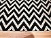 AS Quality Rugs Premium Chevron Black Hallway Runner Stylish Modern Design in Black and Ivory Eco-Friendly Easy to Clean Home Décor Rugs Super Soft Shaggy Rugs Black - 2x8