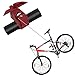 PAMASE Adjustable Quick Release Bike Water Bottle Cage Rack - Mountain Road Bicycle Bottle Holder Red