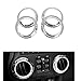 Opall 18PCS Full Set Interior Decoration Trim Kit Steering Wheel & Center Console Air Outlet Trim, Door Handle Cover Inner, Passenger Seat Handle Trim For Jeep Wrangler 2011-2017 4 Door (Silver)