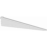 ClosetMaid 2854 ShelfTrack Locking Shelf Bracket for 16 in. Deep Wire Shelving, for Adjustable Closet Systems, 1-Pack, White