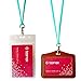 TOOVREN Cell Phone Lanyard Silicone iPhone Neck Strap Smart Phone Case Necklace Holder With Detachable Lanyard for iPhone 6 6s 7 8 Plus X Samsung Galaxy s6 s7 s8 Note 5 8 (2 Pack)