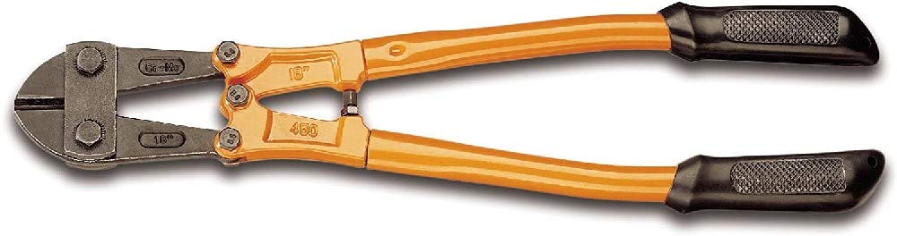 Beta 11010035 Model 1101 350 Bolt Cutter, Phosphatized Blades with Rubber Grip Handles, 350mm