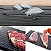 Defrosting Tray For Frozen Foods Magical Fast Defrosting Plate- Conductive Metal Thawing Tray-The Safest Way to Defrost Steak &Frozen Food -Quickly Without Electricity, Hot Water By JIA LE