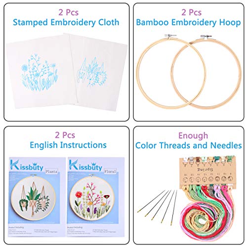 3 Embroidery+Starter+Pattern+Kissbuty+Including