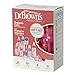 Dr. Browns Bottles Pink Set with Level 2 and Level 3 Nipples, Bottle Brush