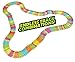 Mindscope Twister Tracks Micro Neon Glow in the Dark 11 feet of Flexible Assembly Track Race Series with rechargeable car