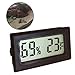 Mini Digital Thermometer Indoor Thermometer Wireless Hygrometer Humidity Monitor Fahrenheit White