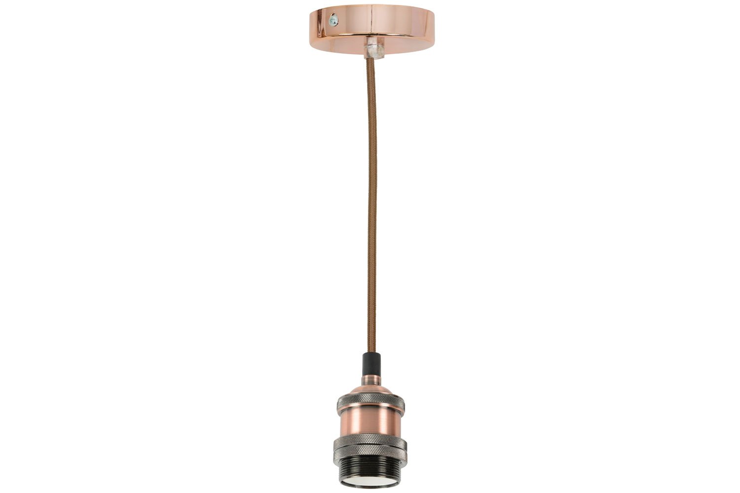Lyyt | E27 Pendant Cord Set | Antique Copper