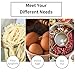 Newness Pasta Spoon, [Rustproof, Heat Resistance, Integral Forming] Durable 304 Stainless Steel Spaghetti Spoon