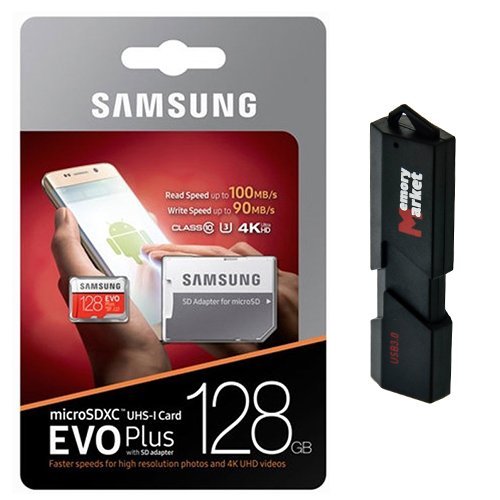 Samsung 128GB MicroSD XC Class 10 UHS3 Mobile Memory Card up to 100MB