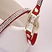 Geneva Women's Rhinestone Braided Winding Wrist Watch