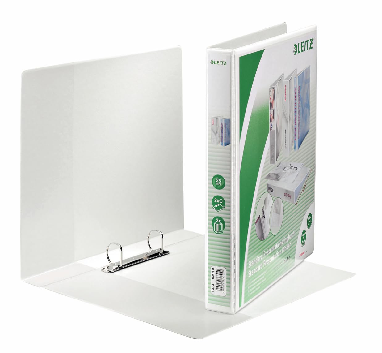 Leitz Presentation Ring Binder A4 25mm 2 Ring