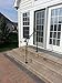 Iron X Handrail Arch #2 (No Fasteners)