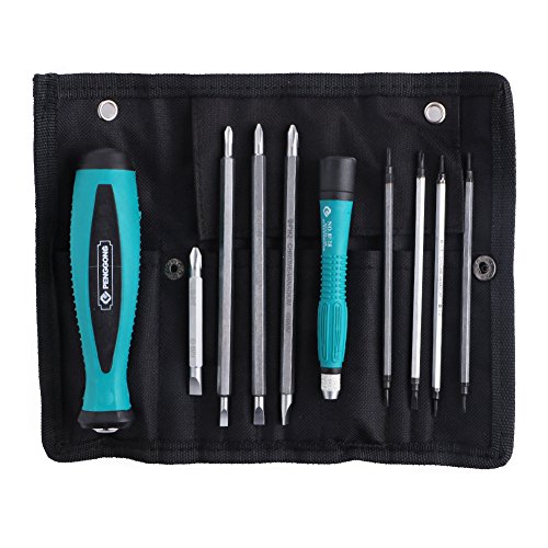 Click Here to See More Images PENGGONG Screwdriver Sets 10pcs CR-V Magnetic Slotted Phillips Star