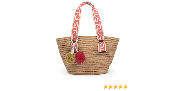 Capazo grande TOUS Summer natural y rosa : Amazon.com.mx: Ropa, Zapatos y  Accesorios