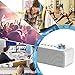 LENRUE PC Soundbar Bluetooth Speakers, Wired and Wireless Speaker 14W 3D Surround Sound with Bass, Support for Projector, Tablet, PC, Desktop, Phone and TV (AUX/RCA, White)
