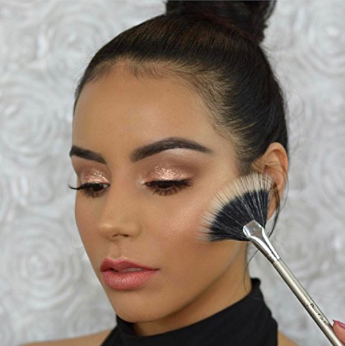 Highlight and Contour Makeup Brush Set By Beau Gachis Cosmetics
