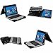Acer Aspire Switch 10 E Case,Mama Mouth Leather Keyboard Portfolio Stand Case Cover For Acer Aspire Switch 10 E SW3-013-1369 SW3-013-105N Detachable 2 in 1 Touchscreen Laptop,Black
