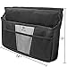 Busy Life CAR SEAT ORGANIZER - Great FRONT SEAT HOLDER For Cell Phone or Small Purse. Rigid Support Gives SEAT BACK ORGANIZER Strength - Safely Store Essentials For The Driver