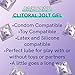 UNBOUND Jolt Gel - Water Based Lube - Vegan, Organic, Paraben Free, Menthol Free Oil Lubricant for Women (10 Pack)