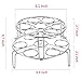 2-Pack Egg Steamer Basket Rack Trivet, Stainless Steel Egg Cooker Rack, Multipurpose Vegetable Steamer Rack Stand for Instant Pot and Pressure Cooker, Egg Slicer Free (6.12.7)