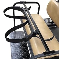 Snow Shop Everything Universal Golf Bag Holder Bracket Attachment Cart Rear Seat EZGO Club Car