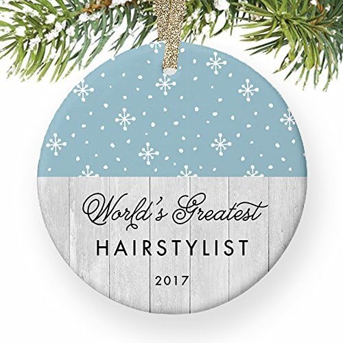 Amazon Com World S Greatest Hairstylist Hair Stylist Xmas Present