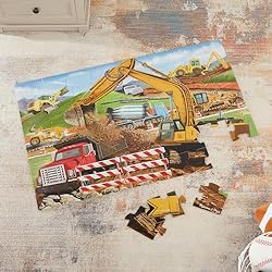 Melissa & Doug Building Site Floor Puzzle, 48 pc