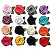 32pcs Baby Girls Felt Flower Hair Clips Toddler Tinny Flower Alligator Clips Hair Accessories Clips by Yazon
