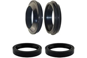 AHL Front Fork Shock Oil Seal and Dust Seal Set 41mm x 54mm x 11mm for Honda VT750 DCA Shadow Spirit 2003-2006/VT 750 CD Shadow ACE DXL 2003/VT 750 C Magna 2003