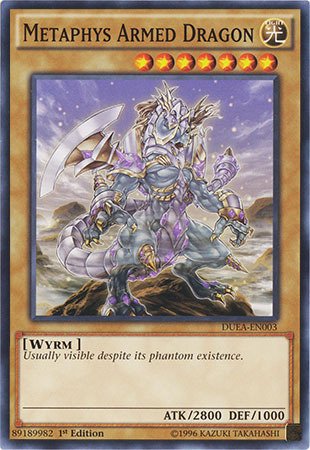 Yu-Gi-Oh! - Metaphys Armed Dragon (DUEA-EN003) - Duelist Alliance - 1st Edition - Common