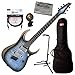 Ibanez RGDIM6FM CLF Cerulean Blue Burst RGD Iron Label Multi-Scale Electric w/Ba