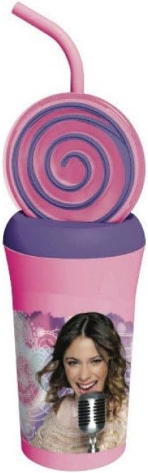 Lollipop Tumbler Disney Violetta Polypropylene for Food Use