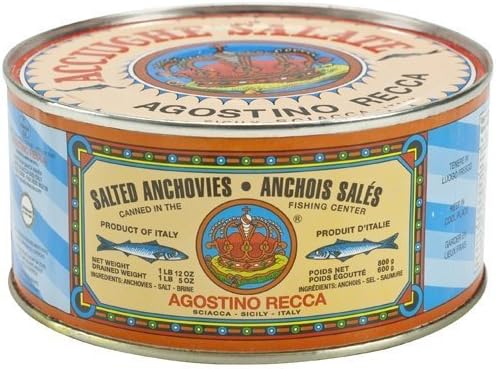Agostino Recca Anchovies Salted Whole Anchovies by Agostino Recca [Foods]