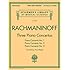 Complete Piano Concertos In Full Score Dover Music Scores
