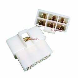 Lsgoodcare 20Sets 6.3MM 6 Pin Way Electrical