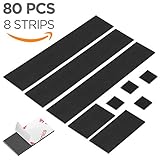 Gimars Strong Anisotropic (Hold 100g) Magnet Squares with 3M Adhesive, Each (20x20x2mm)-Perfect for Classroom Organization, Refrigerator Crafts, DIY Projects, Hanging Light Items at School/Home Office