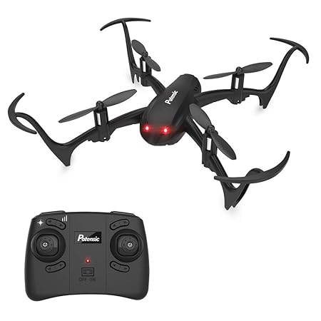 Potensic Mini Drohne 3D 360° Flip RC Quadcopter mit Höhenhaltefunktion Headless-Modus, Start / Landung mit Einem Knopfdruck, 