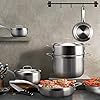 Duxtop Whole-Clad Tri-Ply Stainless Steel Induction Ready Premium Cookware Set (14pc)