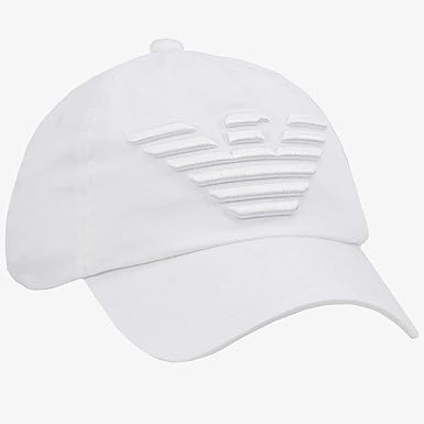white armani cap