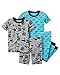 Carter's Boys' 4 Pc Cotton 341g082, Print, 4T