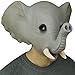 Deluxe Novelty Latex Rubber Creepy Elephant Mask Halloween Party Costume Decorations One Size
