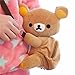 SM.Y.Toys & Accessories Soft Plush Shoulder/Crossbody Mini Bag W/Mini Pocket for Kids. (Rilakkuma)
