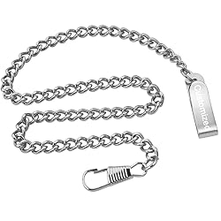Tiong Customizable Clip Pocket Watch Rough Chain