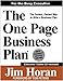 The One Page Business Plan for the Busy Executive
