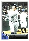2011 Topps Lineage Baseball Card # 100 Babe Ruth - New York Yankees - MLB Trading Card in Screwdown Case!